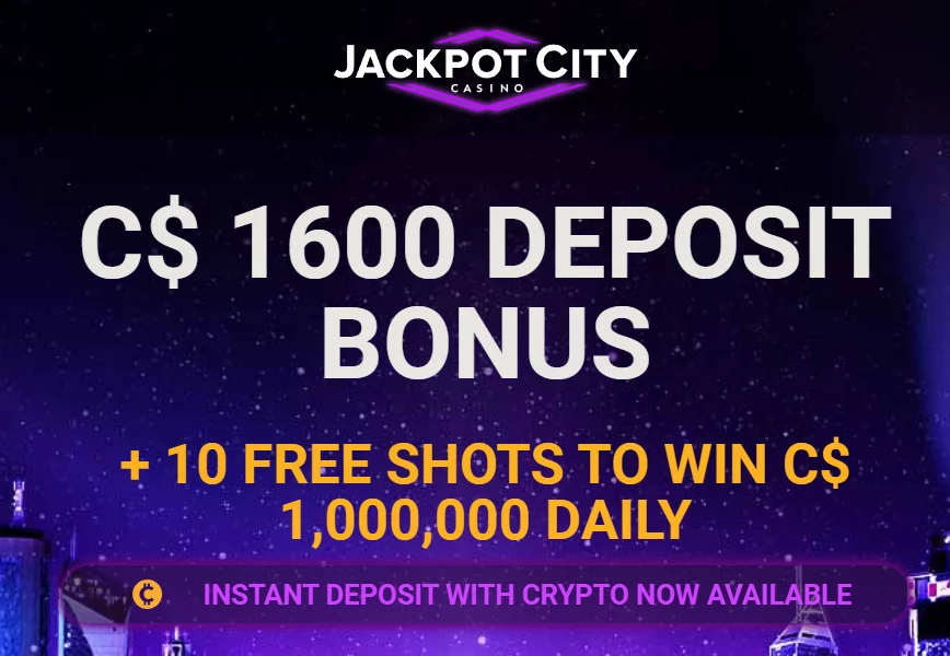 jackpot city sign up bonus