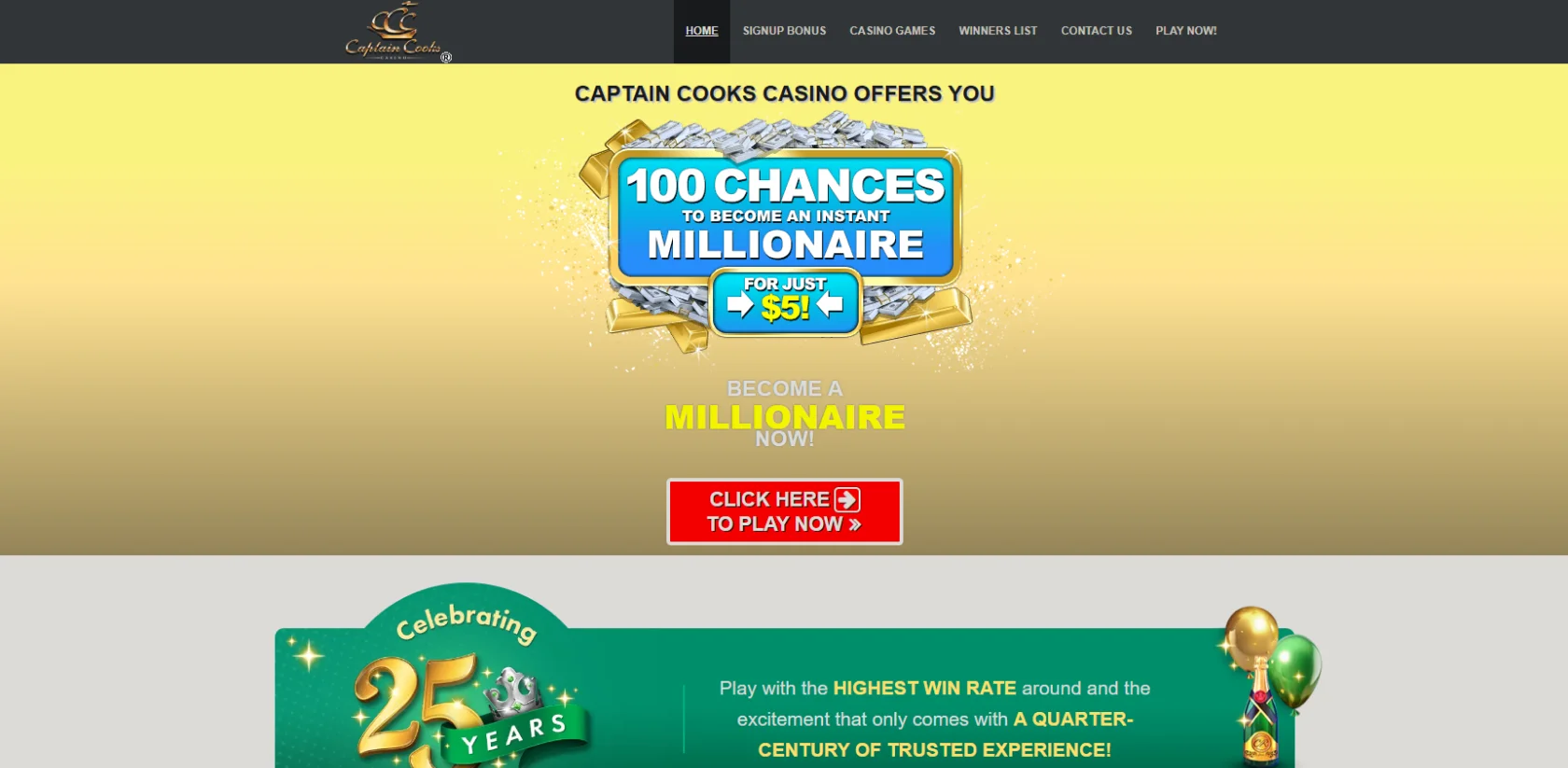 Captain Cooks Casino