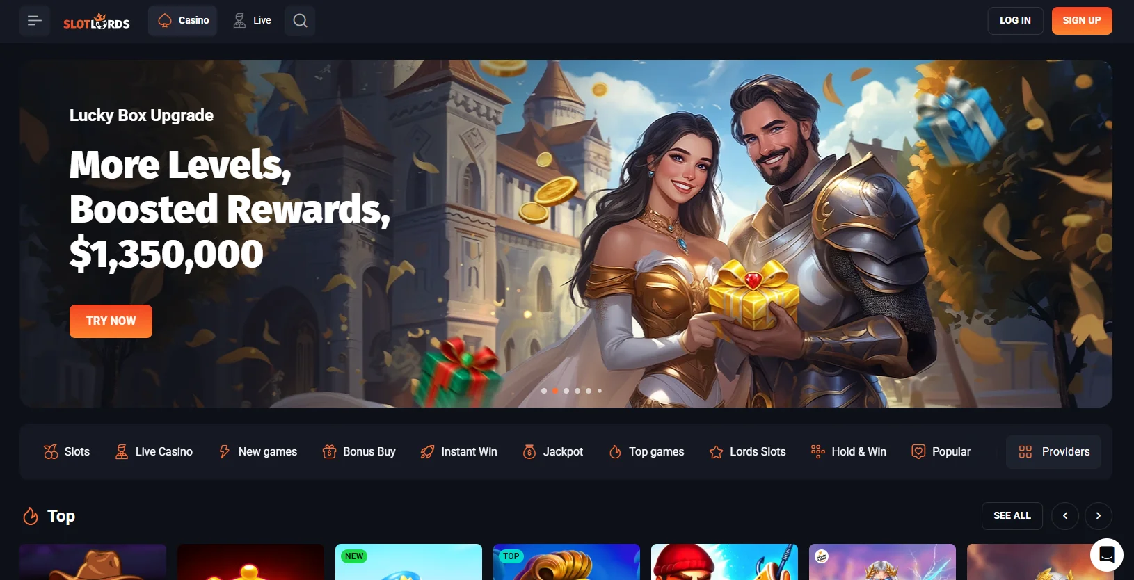 SlotLords Casino
