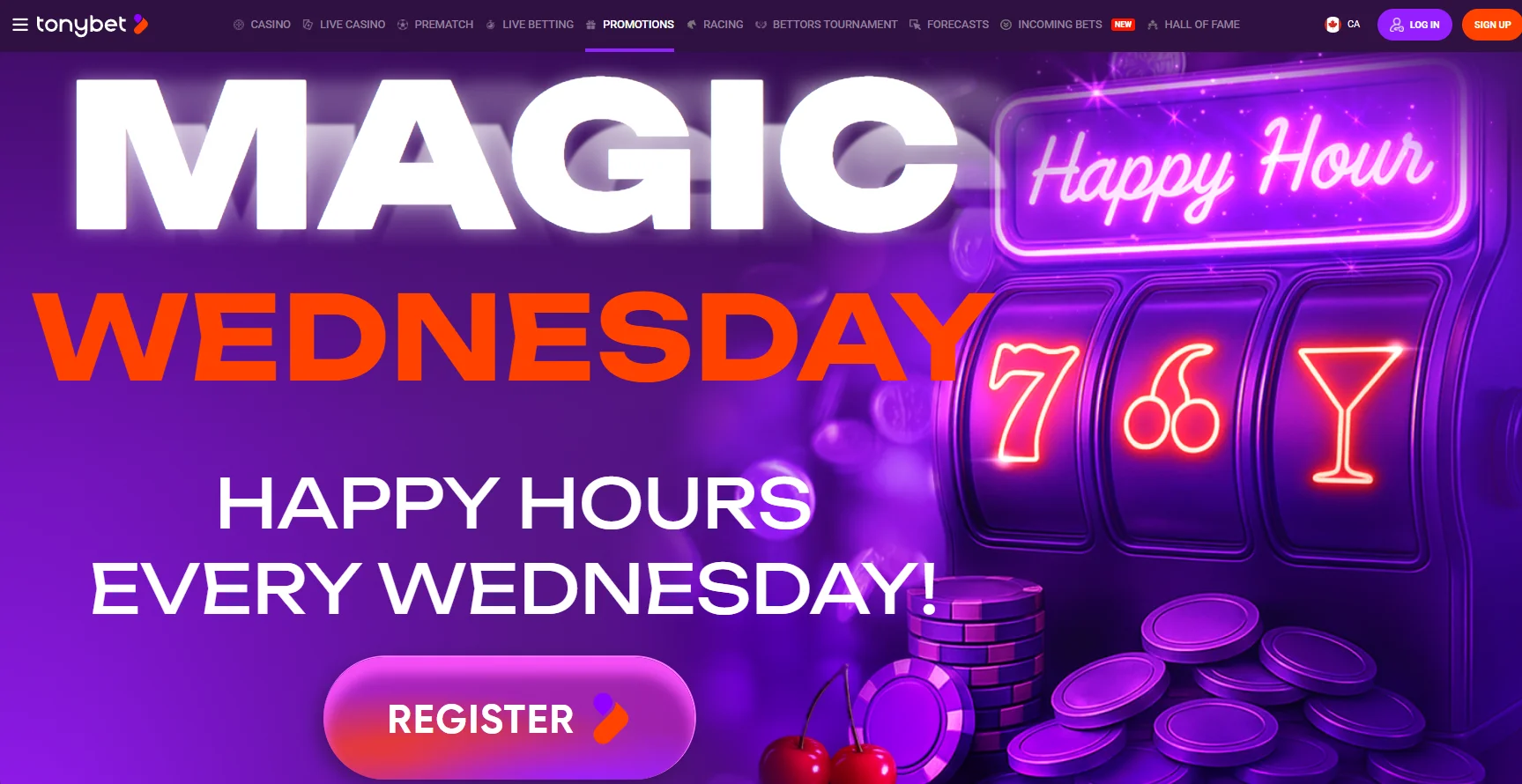 Tonybet Wednesday Reload